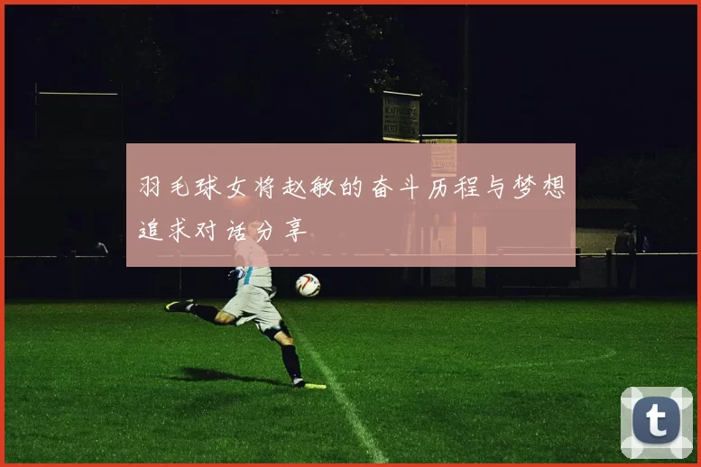 羽毛球女将赵敏的奋斗历程与梦想追求对话分享
