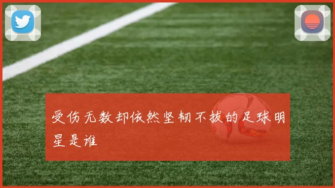 受伤无数却依然坚韧不拔的足球明星是谁