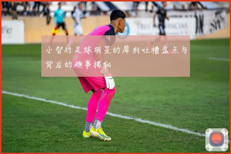 小智对足球明星的犀利吐槽盘点与背后的趣事揭秘