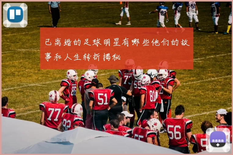 已离婚的足球明星有哪些他们的故事和人生转折揭秘